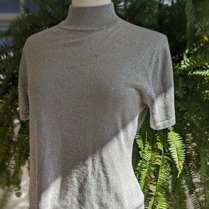 vintage Casual Corner silk top, size L